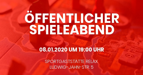 Öffentlicher Spieleabend in Bad Schwartau