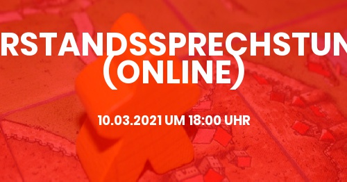 Vorstandssprechstunde  (online)