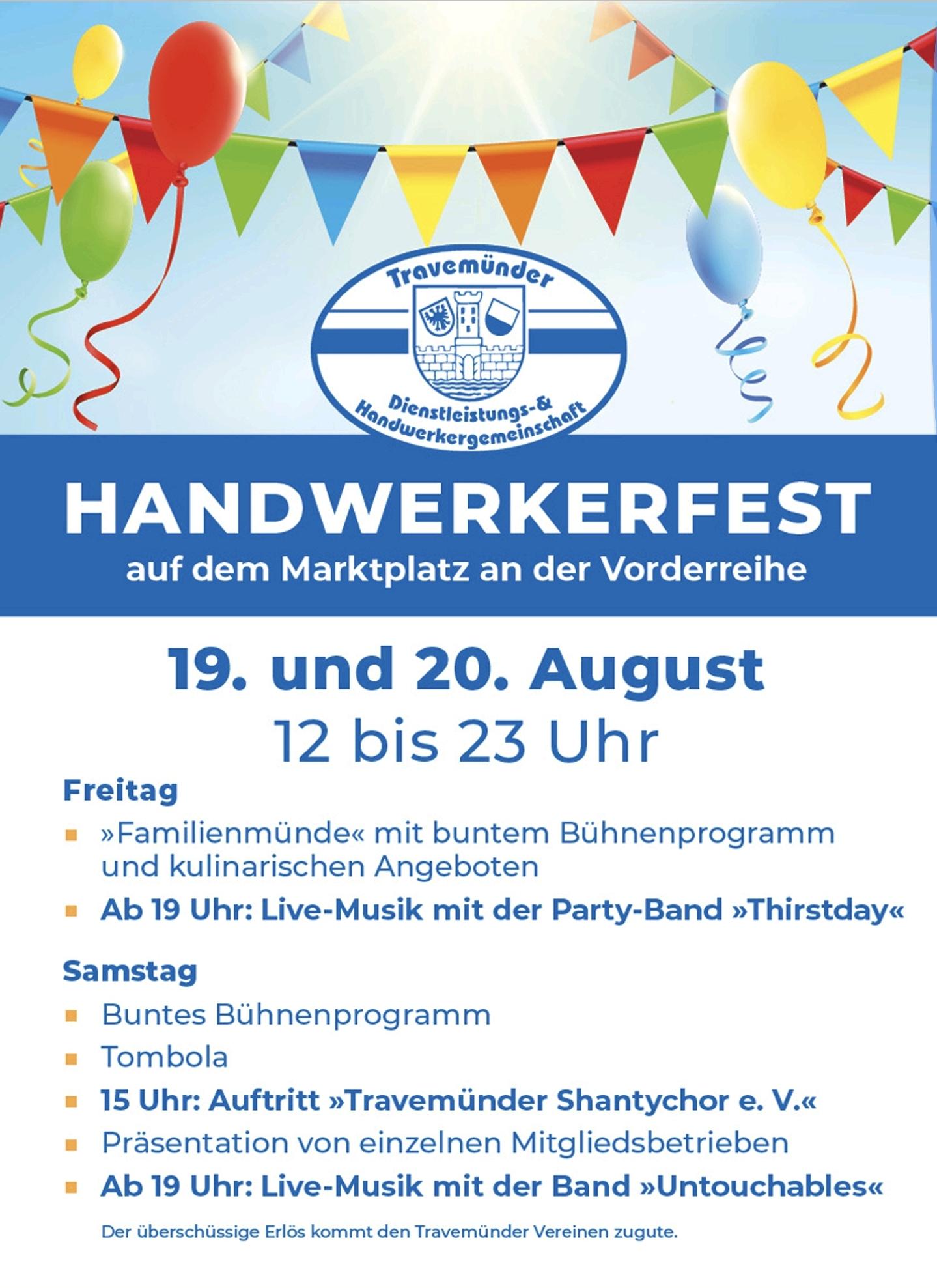 Handwerkerfest Travemünde