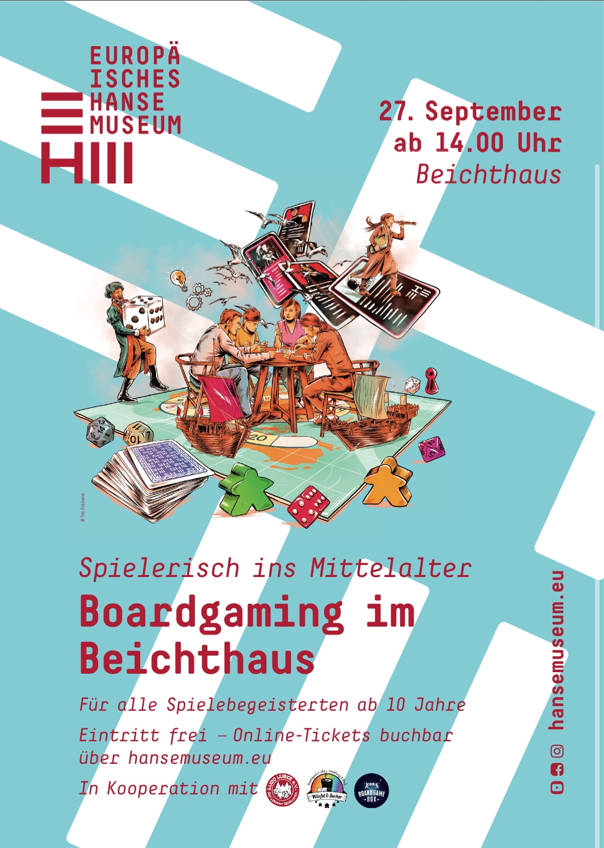 Boardgaming im Beichthaus – Spielerisch ins Mittelalter - 27.09.2025