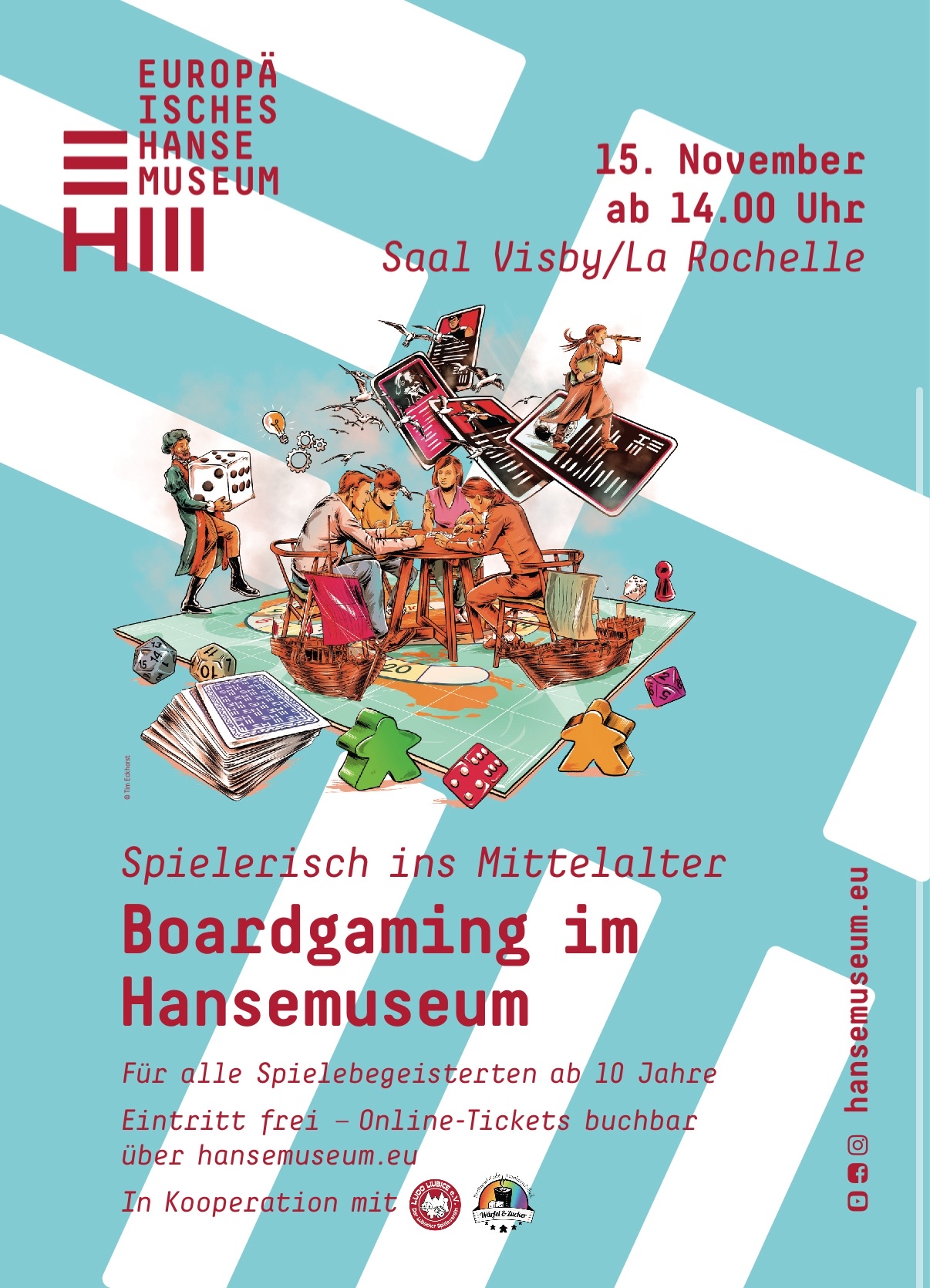 Boardgaming im Beichthaus – Spielerisch ins Mittelalter - 15.11.2025